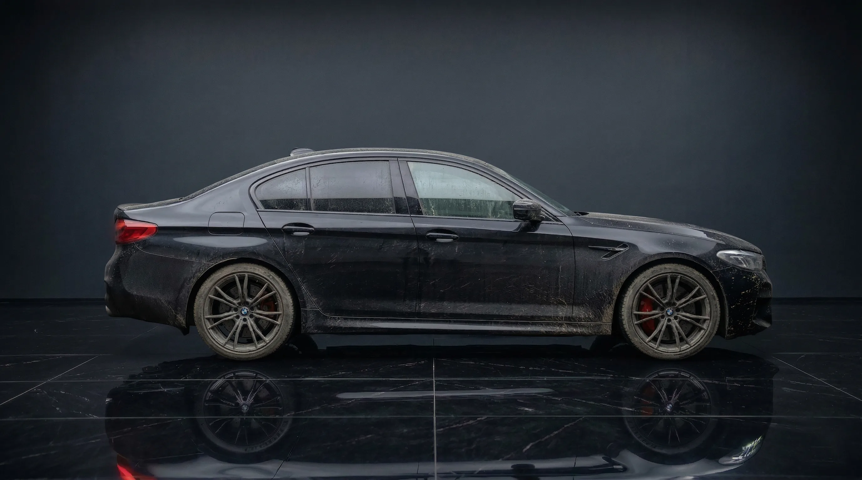 Автомобиль до детейлинга